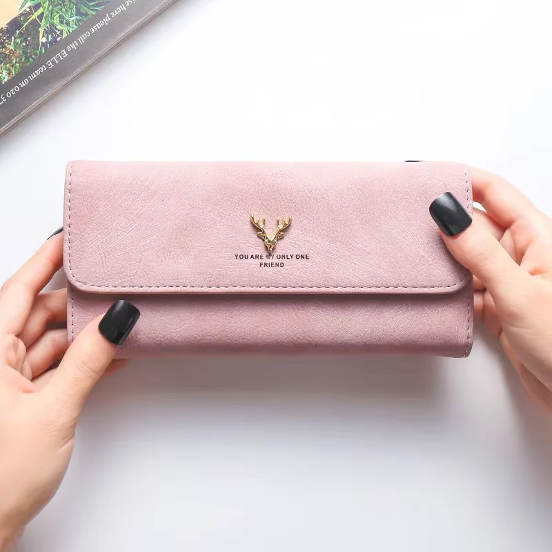 Nouveau portefeuille long pour femme personnalisable avec photo gravée Spotify