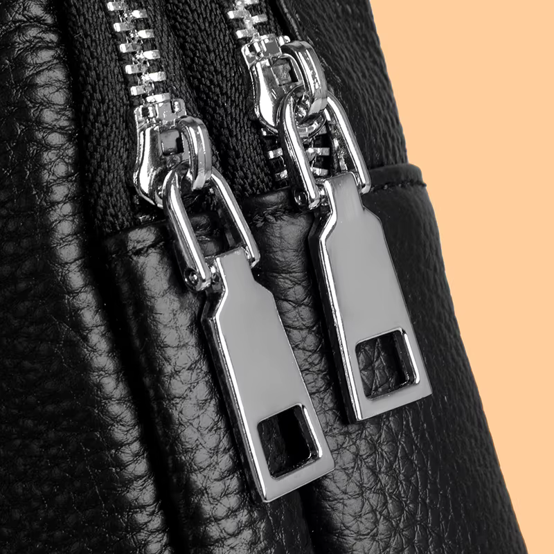 Sac à bandoulière de luxe en cuir véritable pour hommes