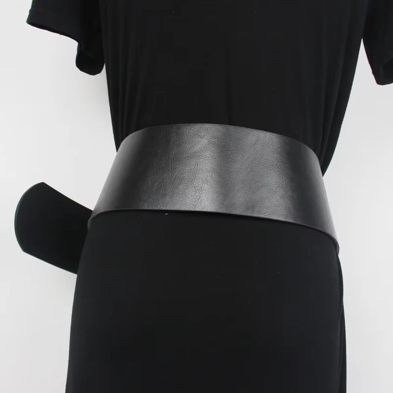Grande boucle en métal ceinture de taille femmes Vintage marque de luxe concepteur large