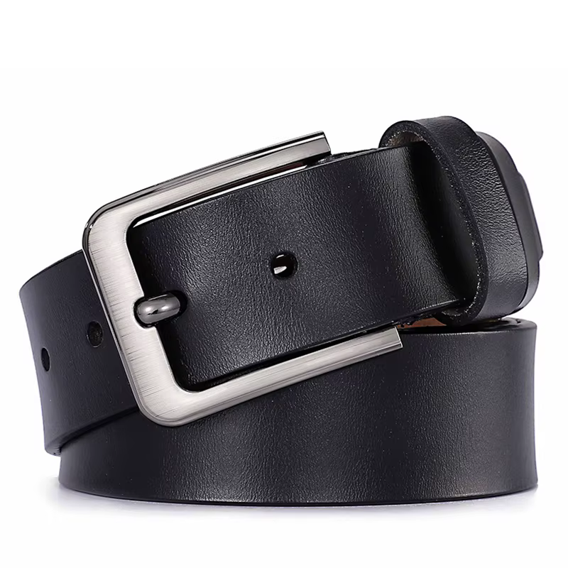 Ceinture en cuir véritable pour hommes et femmes