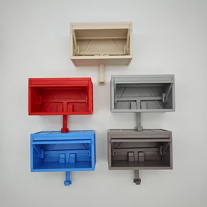 Porte-clés pour garage automobile, avec design de porte à ouverture et fermeture, permet de gagner de la place, robuste et durable, adapté aux passionnés d'automobiles, créatif.