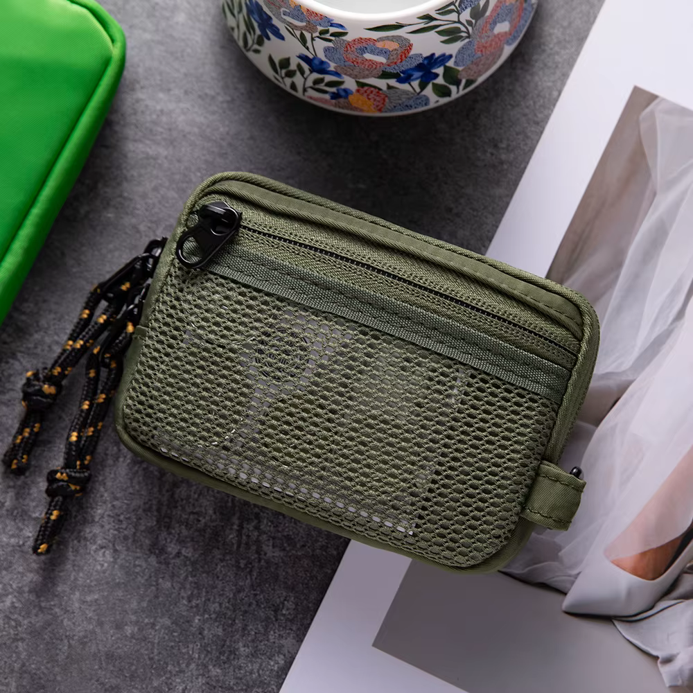 Mini porte-monnaie, porte-cartes multi-emplacements de grande capacité, petite pochette à monnaie portable, portefeuille pour hommes et femmes pour un usage quotidien