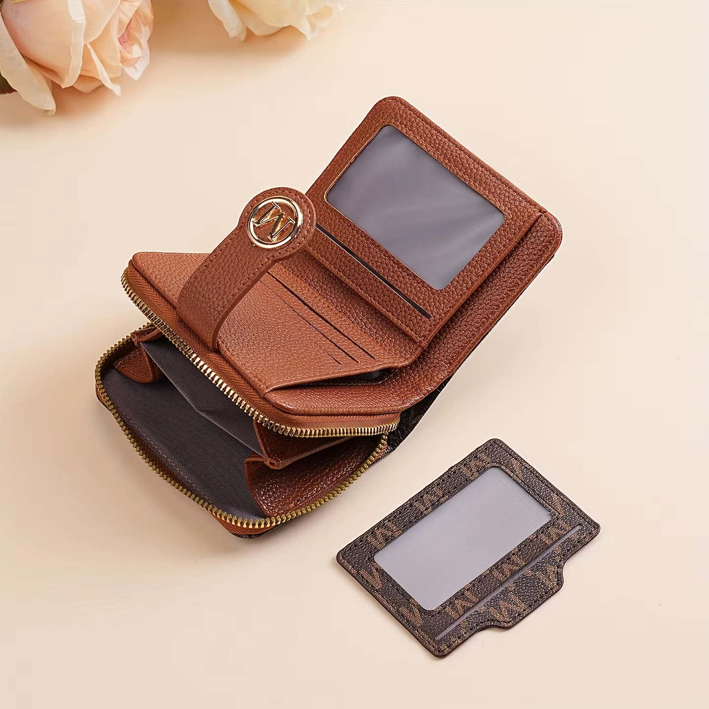 Portefeuilles pour femmes, plusieurs emplacements pour cartes, poche pour espèces, Style rétro, Mini porte-monnaie, charme minimaliste, accessoire de voyage, essentiels quotidiens