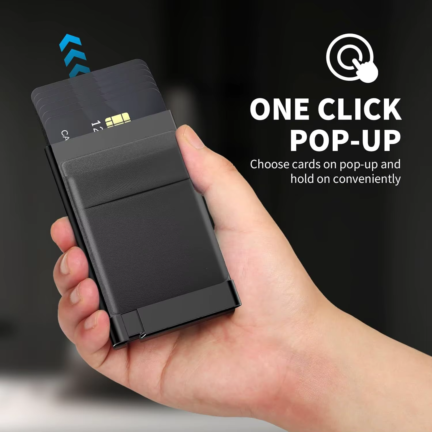 Porte-cartes antivol avec protection RFID