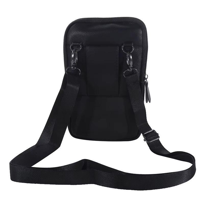 Sac de taille en cuir pour hommes