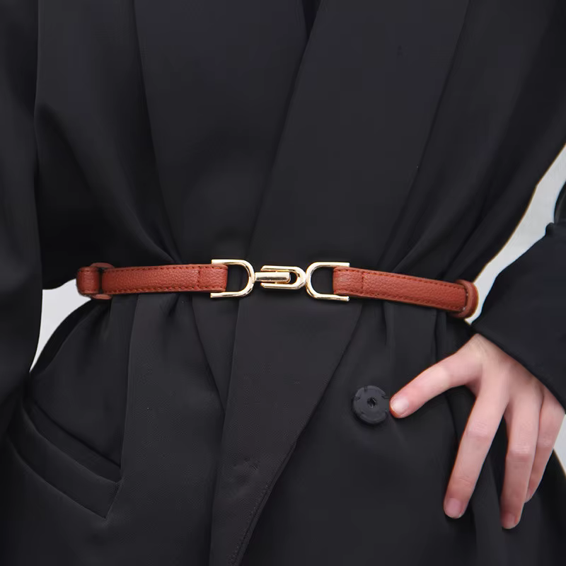 Ceintures polyvalentes simples et à la mode pour femmes, accessoires de robe, ceintures cintrées à la taille réglables de Style coréen