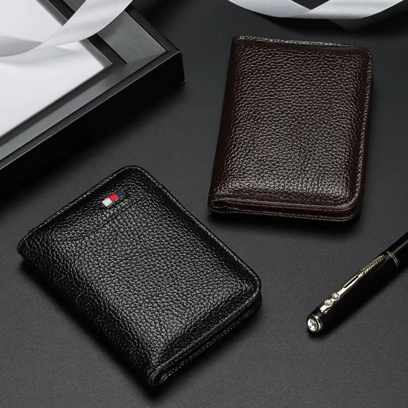 Porte-cartes de luxe en cuir pour hommes et femmes