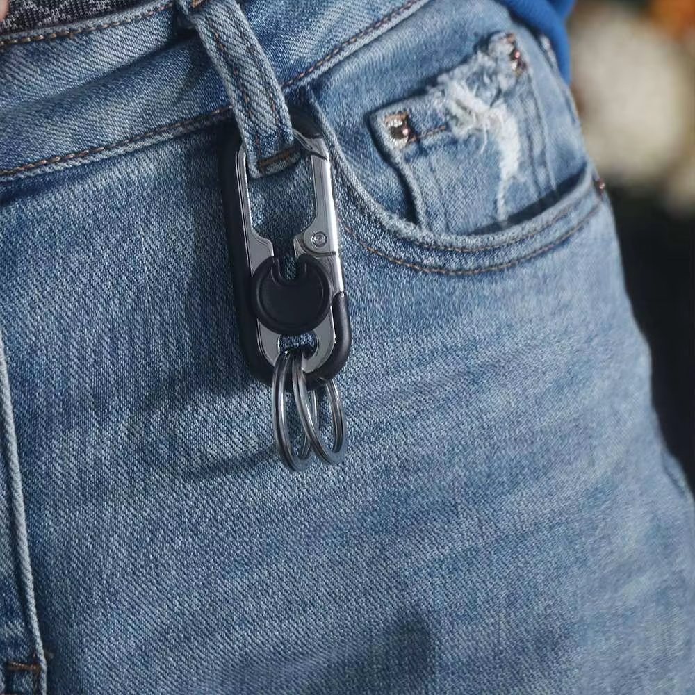 Porte-clés en métal pour homme