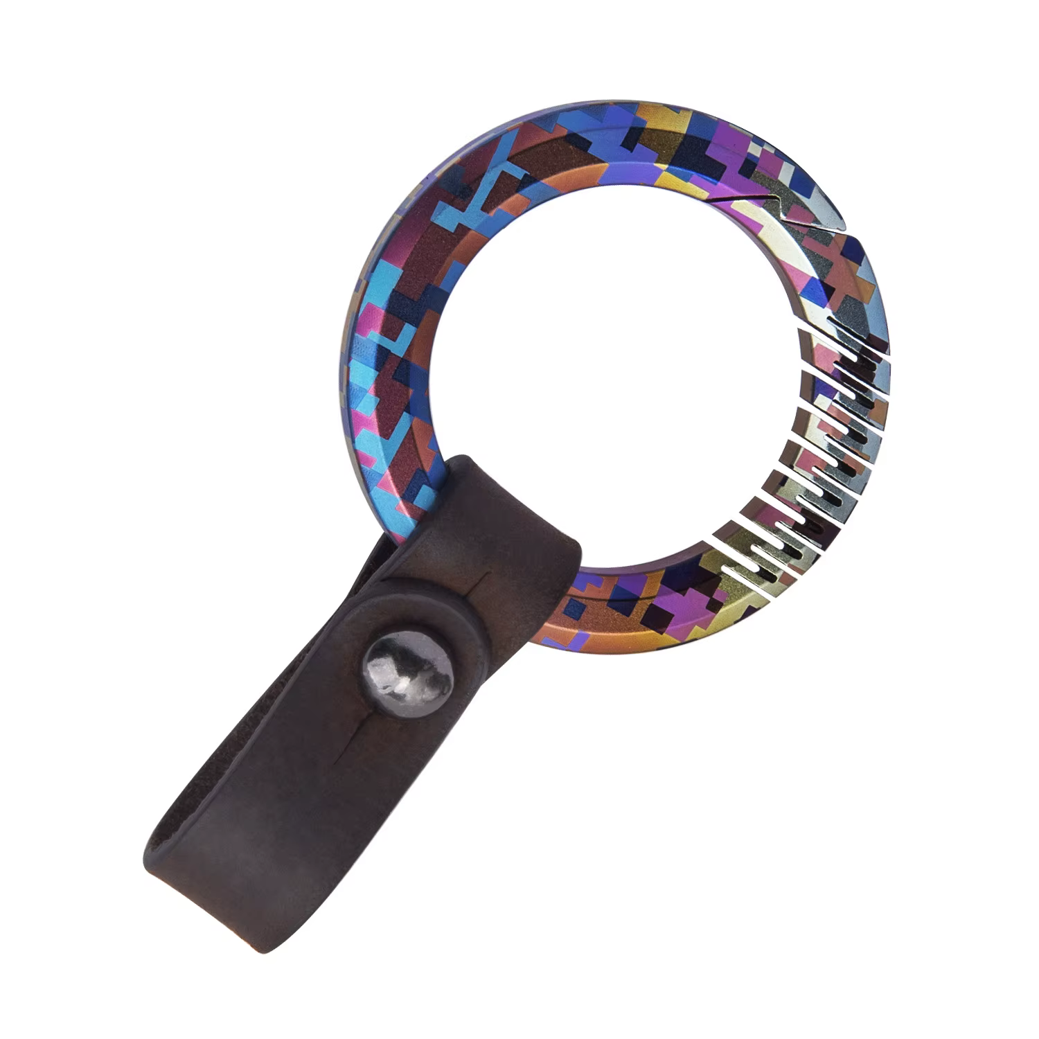 Porte-clés plats en titane