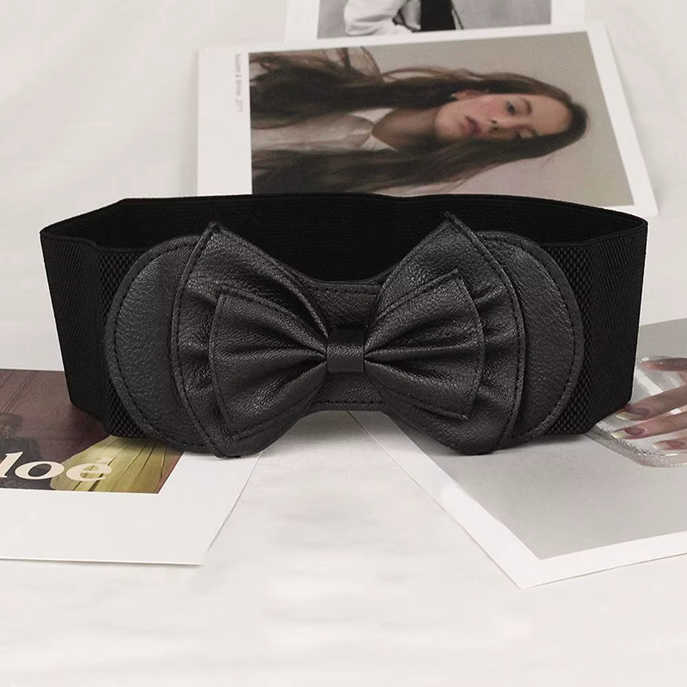 Ceinture élégante pour femme avec nœud décoratif