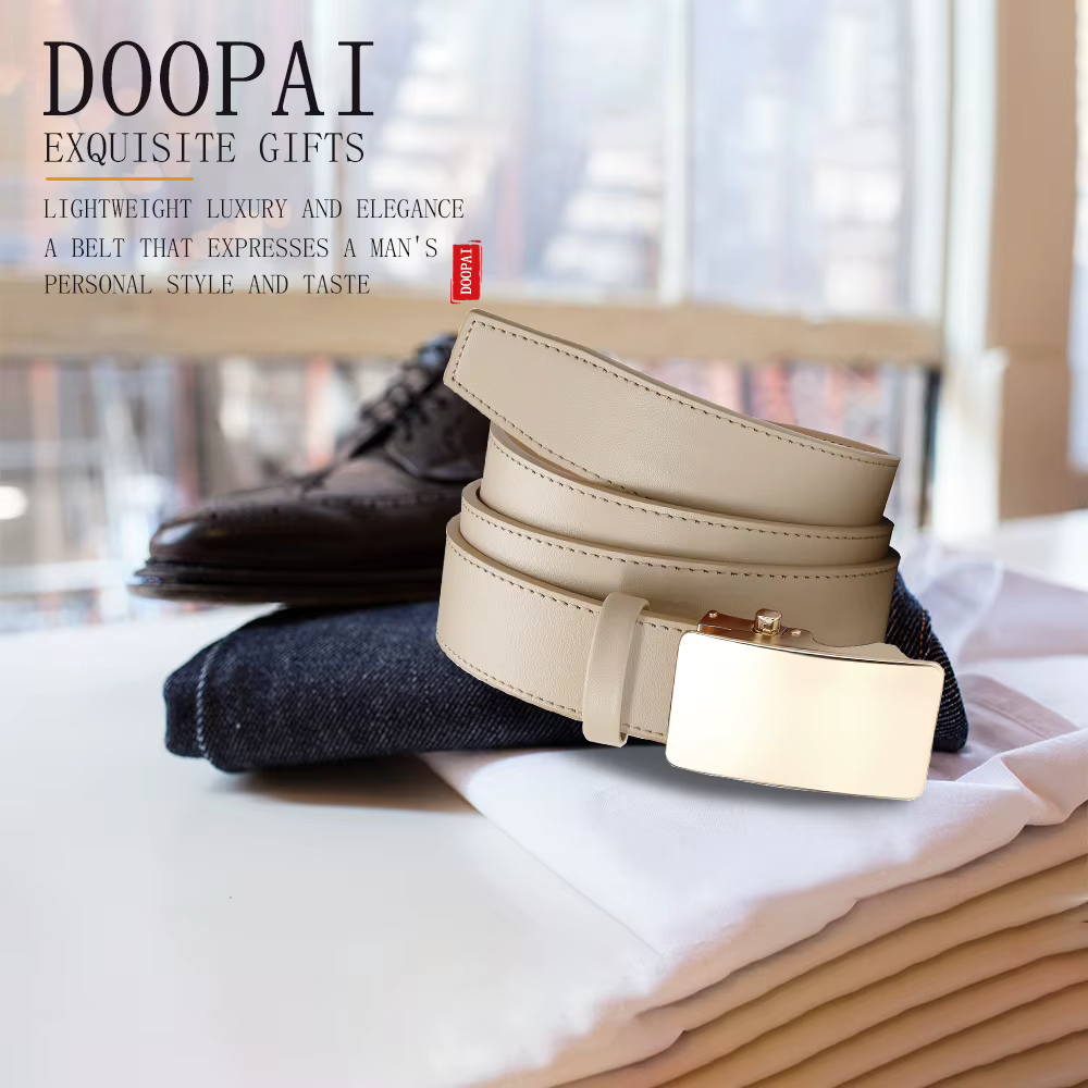 Ceinture à cliquet pour homme
