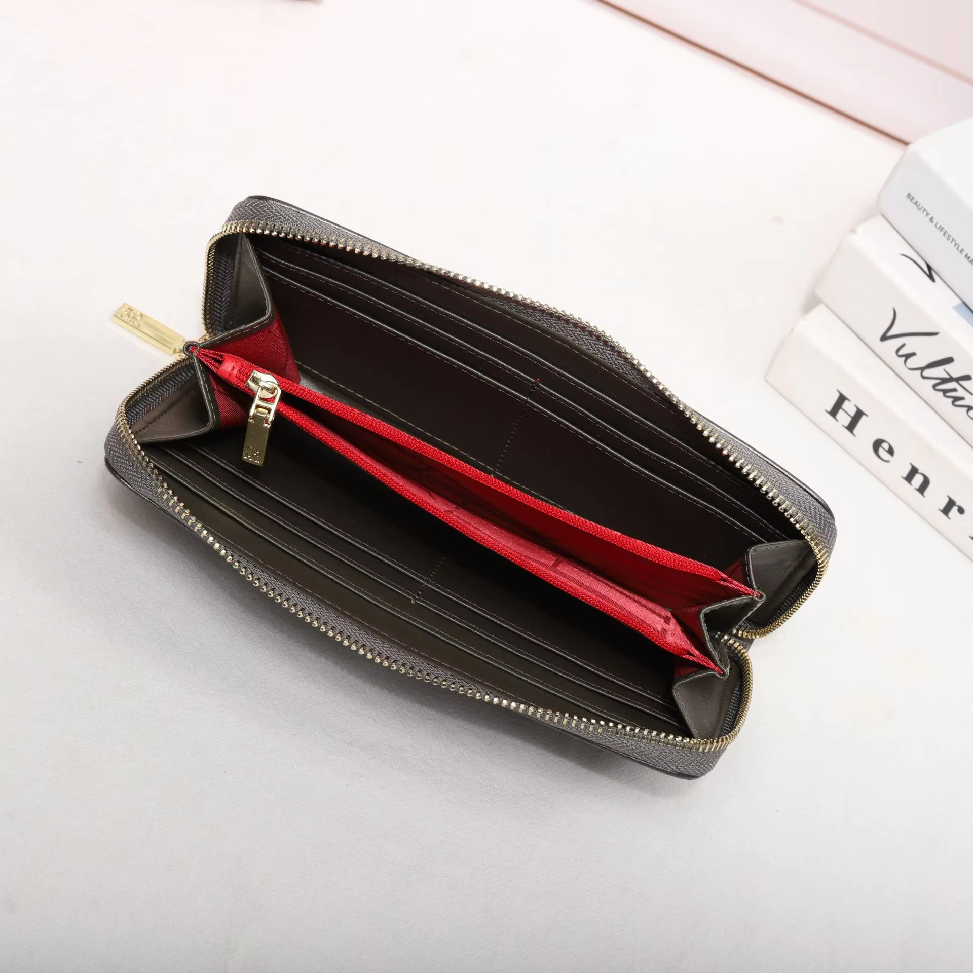 Portefeuille classique pour femme CH Fashion