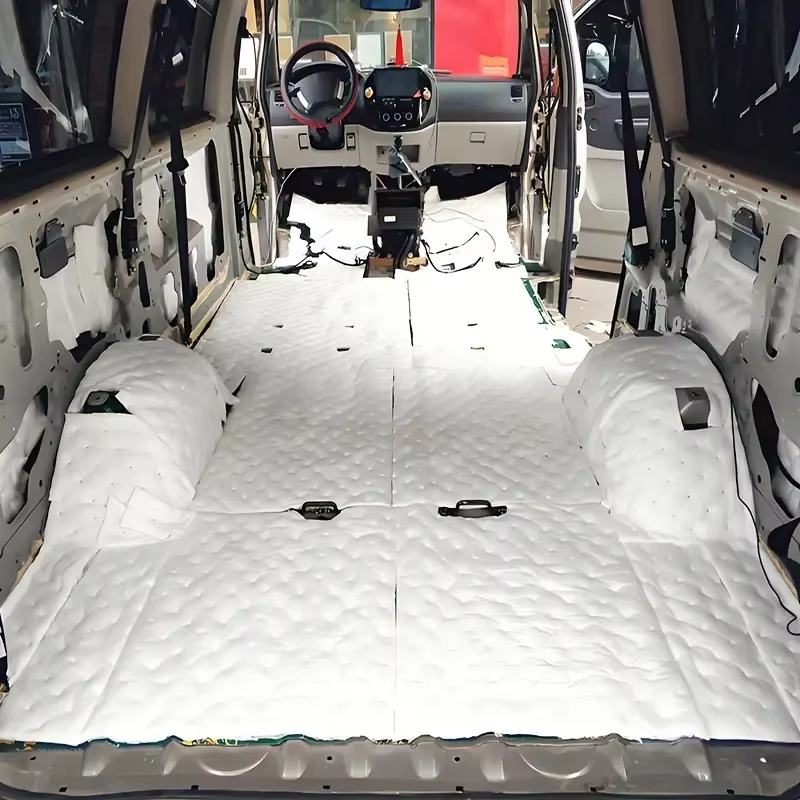 Tapis en mousse ignifuge à cellules fermées 50x80cm, accessoires d'intérieur automobile, tapis insonorisant pour voiture, isolation insonorisante