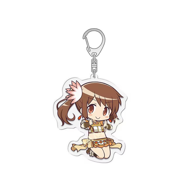 Porte-clés Anime Puella Magi Madoka Magica, Kaname Akemi Homura, Miki Sayaka, Tomoe Mami, Kyoko, pour les fans, cadeaux, bijoux