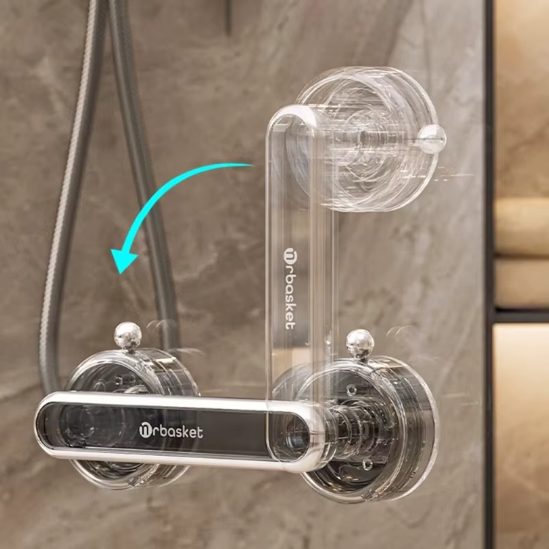 Poignée de porte en verre à ventouse, pas besoin de perçage, main courante de porte coulissante de salle de bain, porte d'armoire de fenêtre, poignée de réfrigérateur