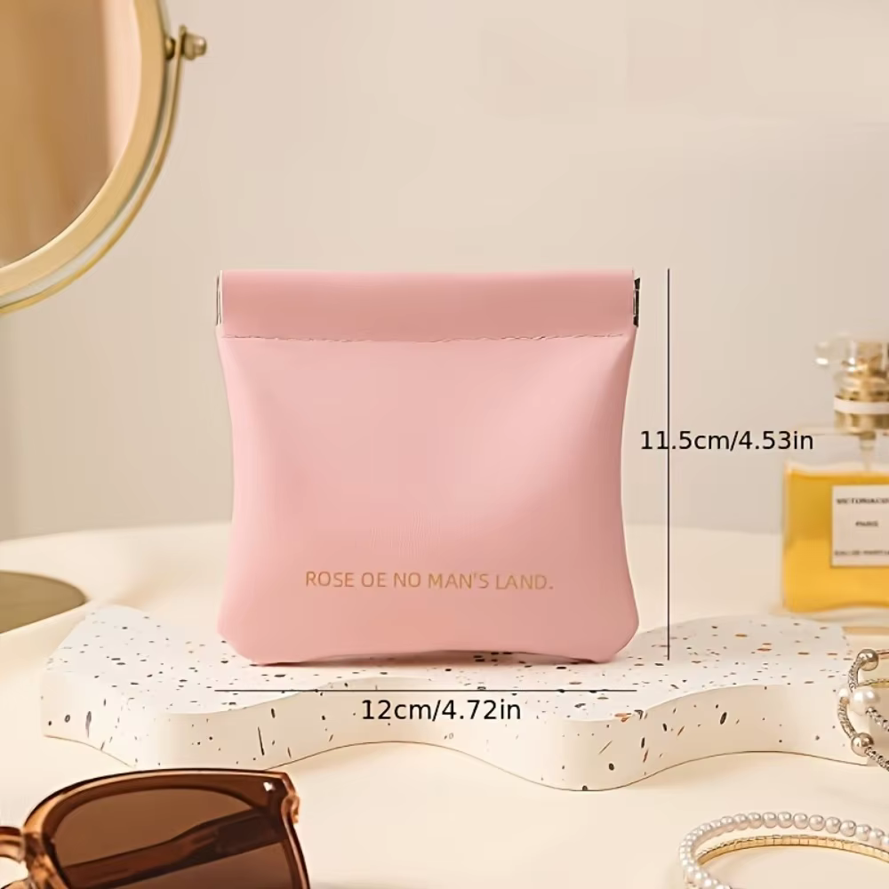 Portefeuille à fermeture magnétique pour femmes, Mini organisateur multicolore, petit sac de rangement, rangement de voyage avec pochette pour pièces de monnaie de rouge à lèvres