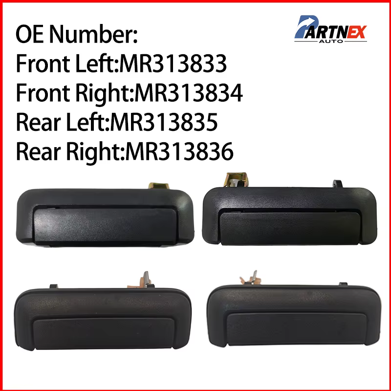 Poignée de porte extérieure pour Mitsubishi Montero Sport Pajero Sport 1997-2004 MR313833 MR313834 MR313835 MR313836