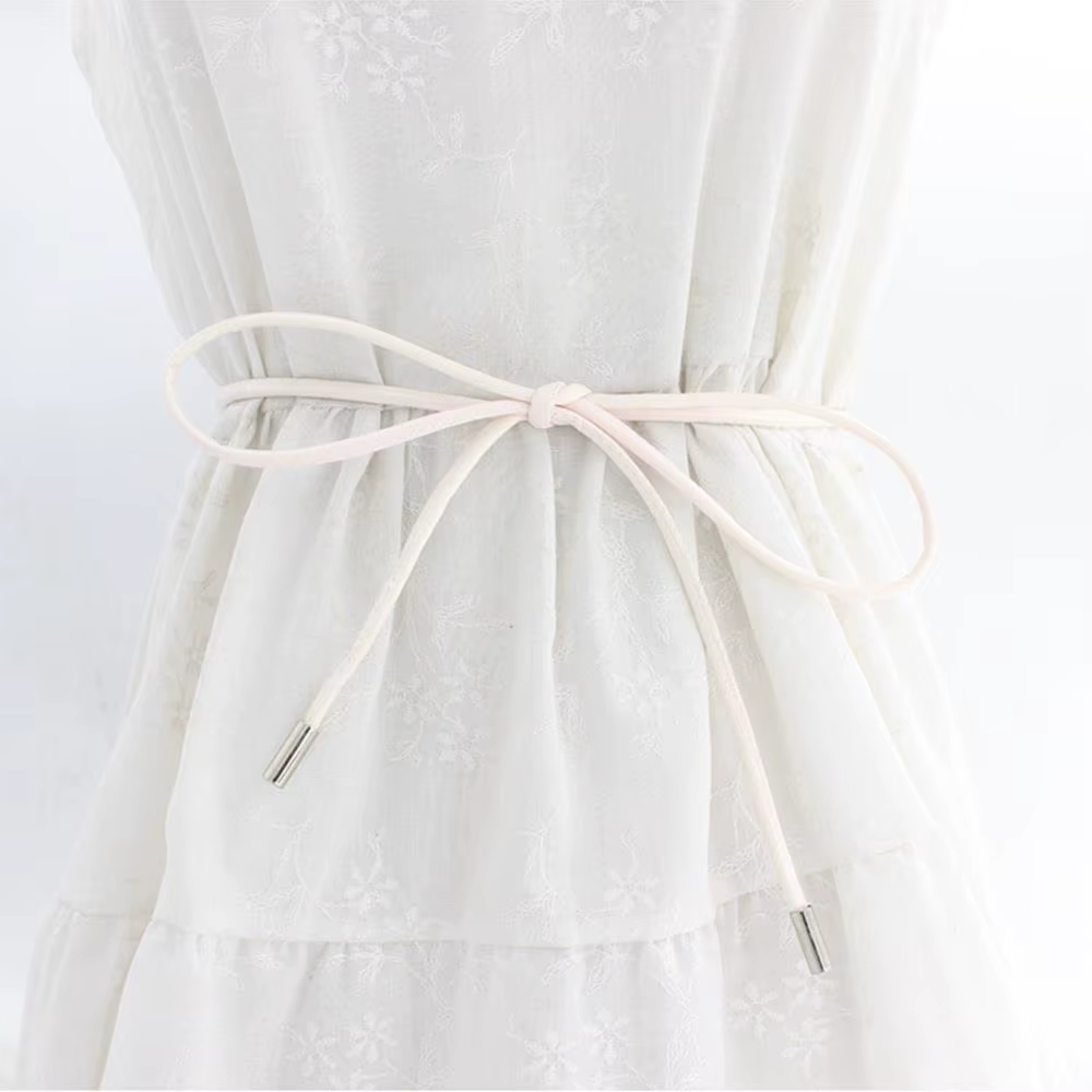 Ceinture en corde à nœud fin pour femmes