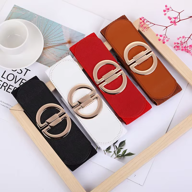 Ceinture de Styliste en Tricot pour Femme