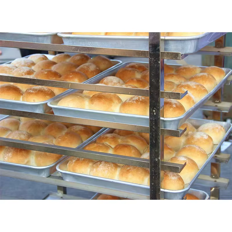Four rotatif à 32 plateaux avec vapeur pour la fabrication de pain en boulangerie, four rotatif électrique commercial