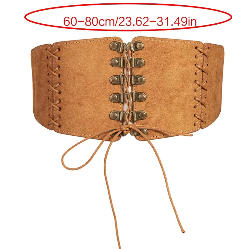 Ceinture large façonnant taille
