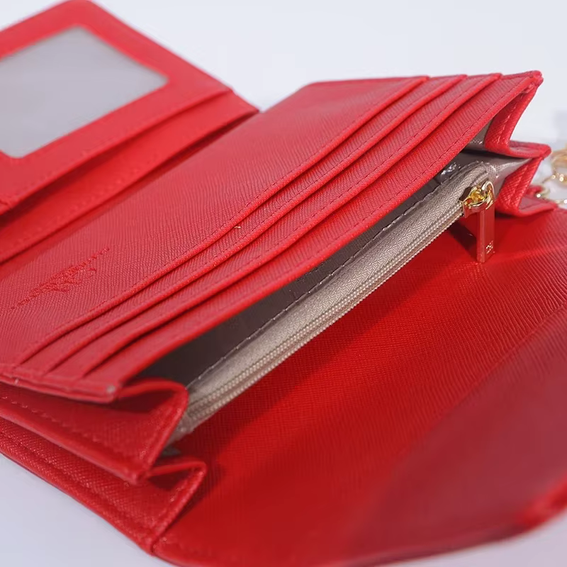 Portefeuille multifonctionnel pour homme et femme avec imprimé lettres