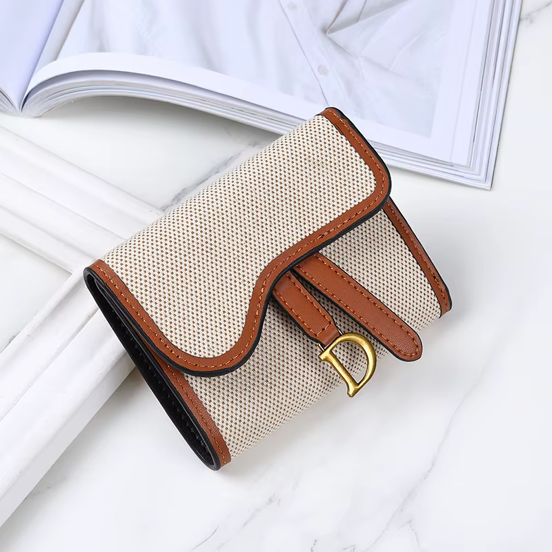 Portefeuille pour femme de style vintage