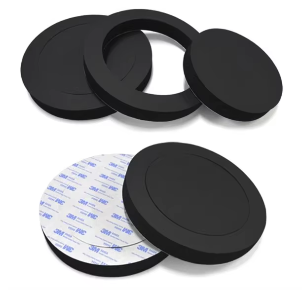 4 pièces 6.5 "porte de voiture insonorisé coton haut-parleur basse anneau mousse Woofer Pad bruit isolation phonique anneau accessoires
