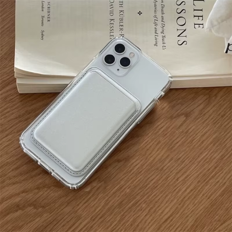 Portefeuille magnétique en cuir pour Magsafe