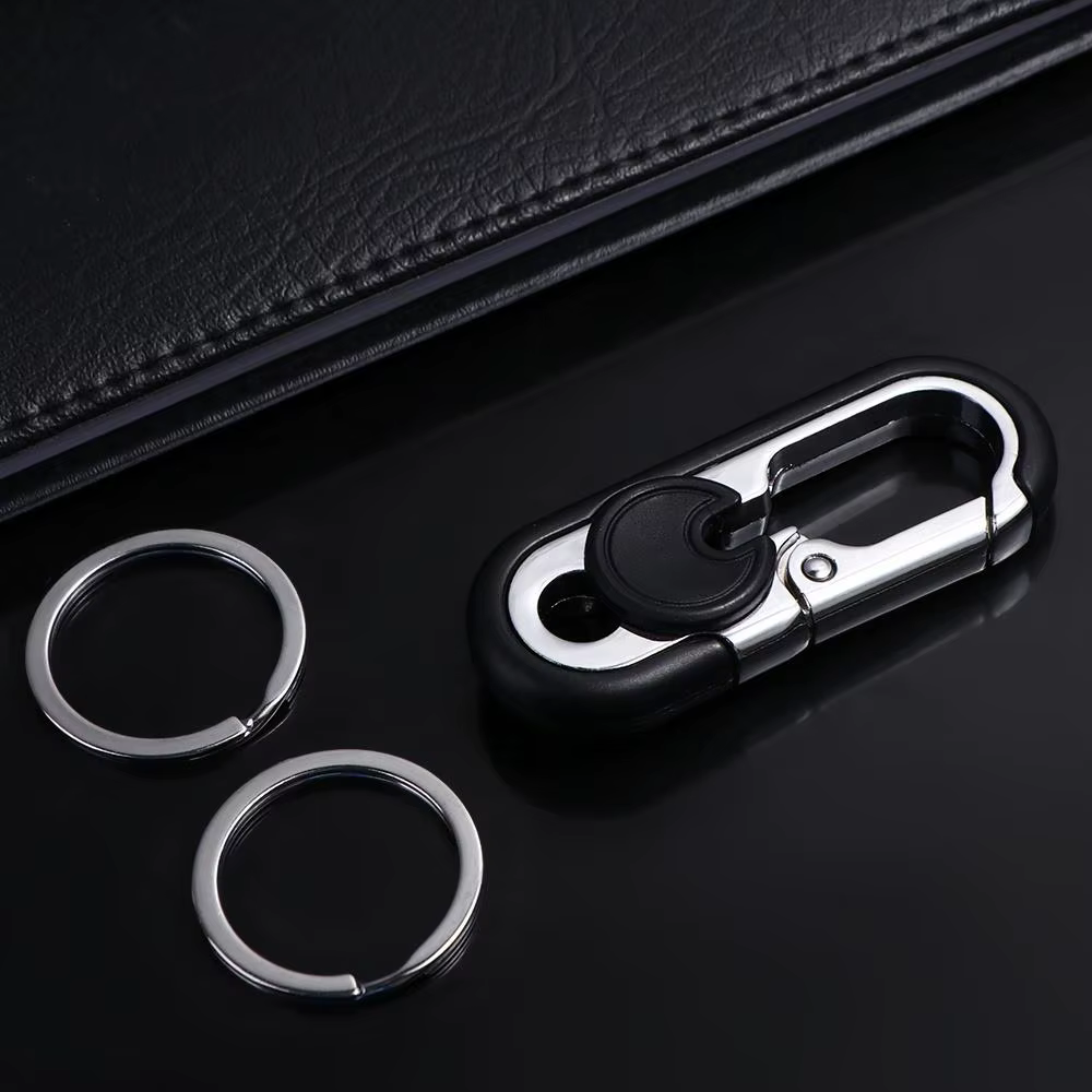 Porte-clés en métal pour homme