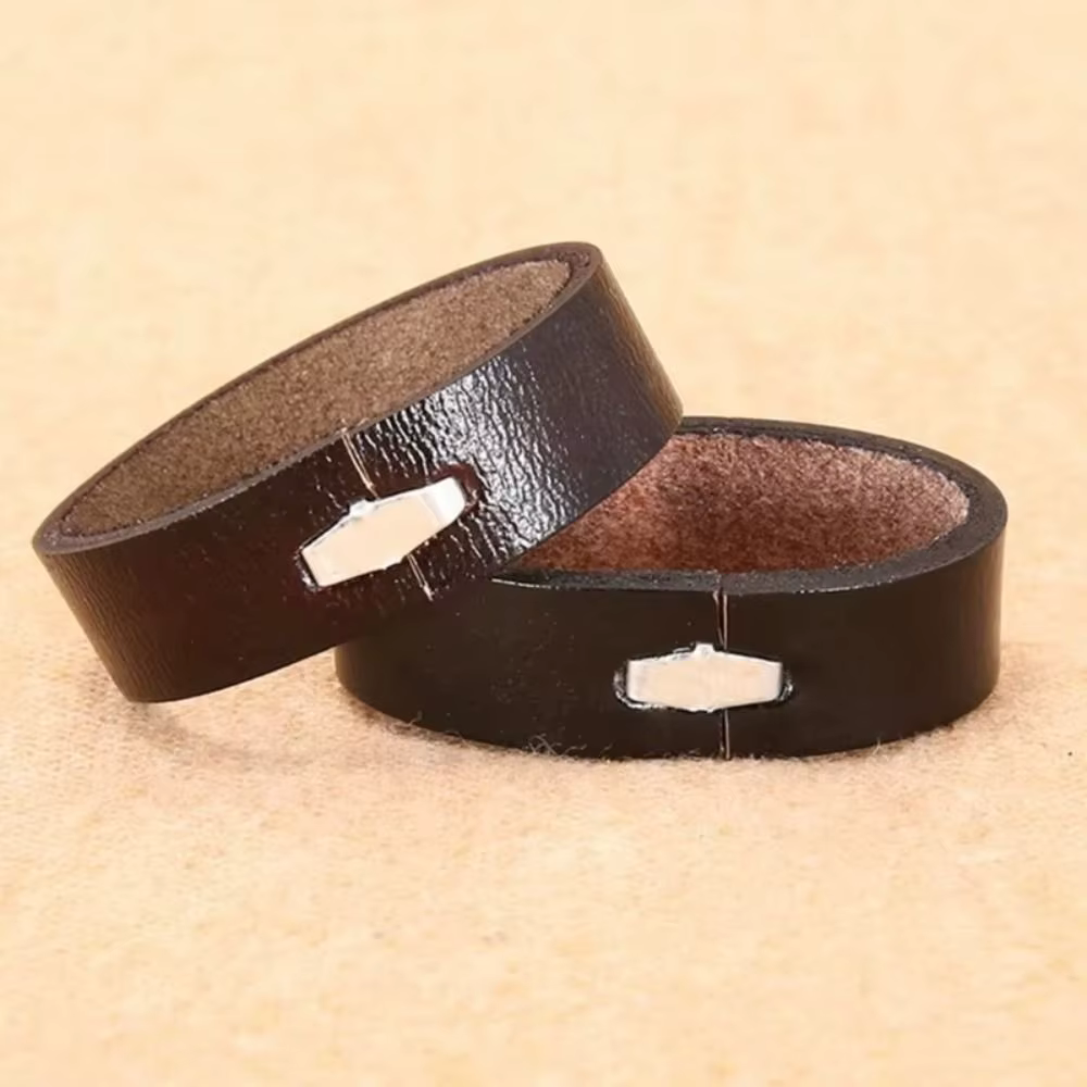 Ceinture de taille en cuir véritable