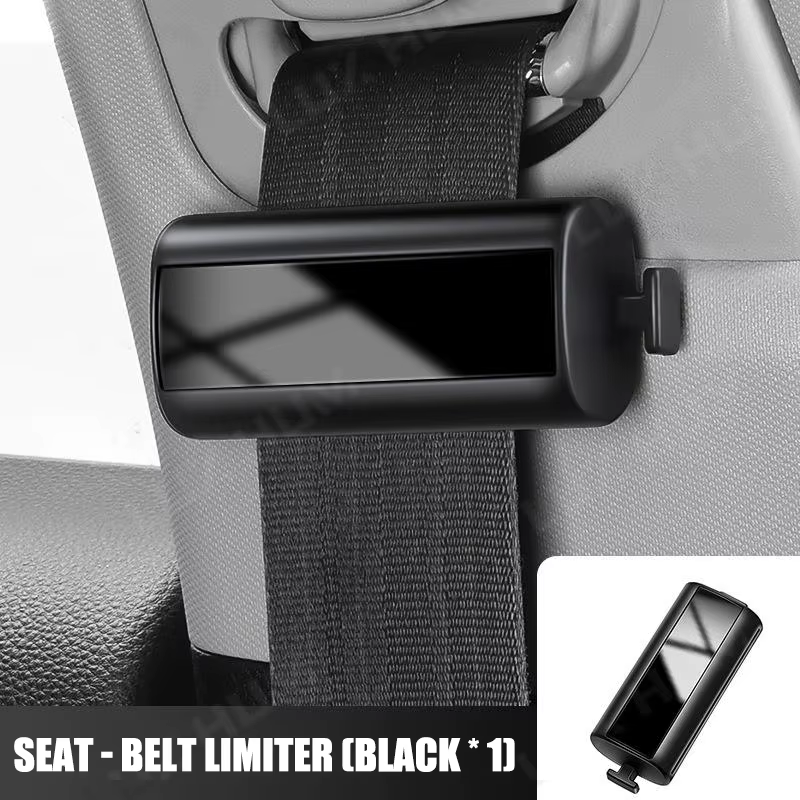 Ajusteur de ceinture de sécurité de voiture, réglage libre de la sangle d'épaule automatique, Clip de ceinture de sécurité pour les voyages, soulage la pression/Friction