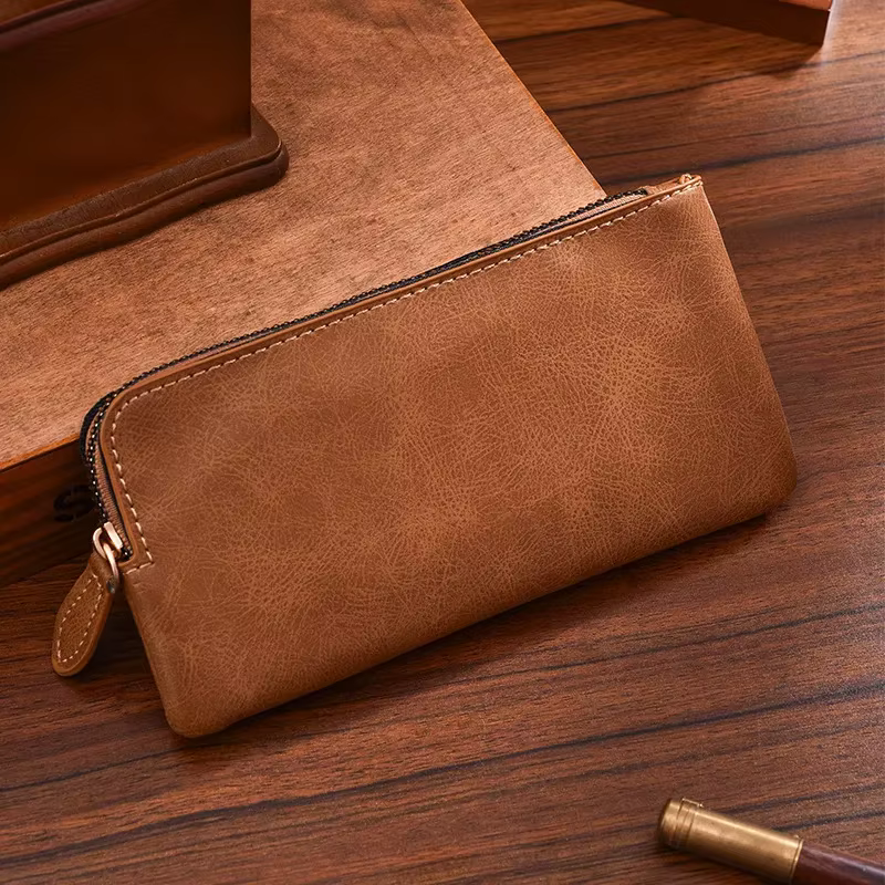 Portefeuille en cuir pour hommes