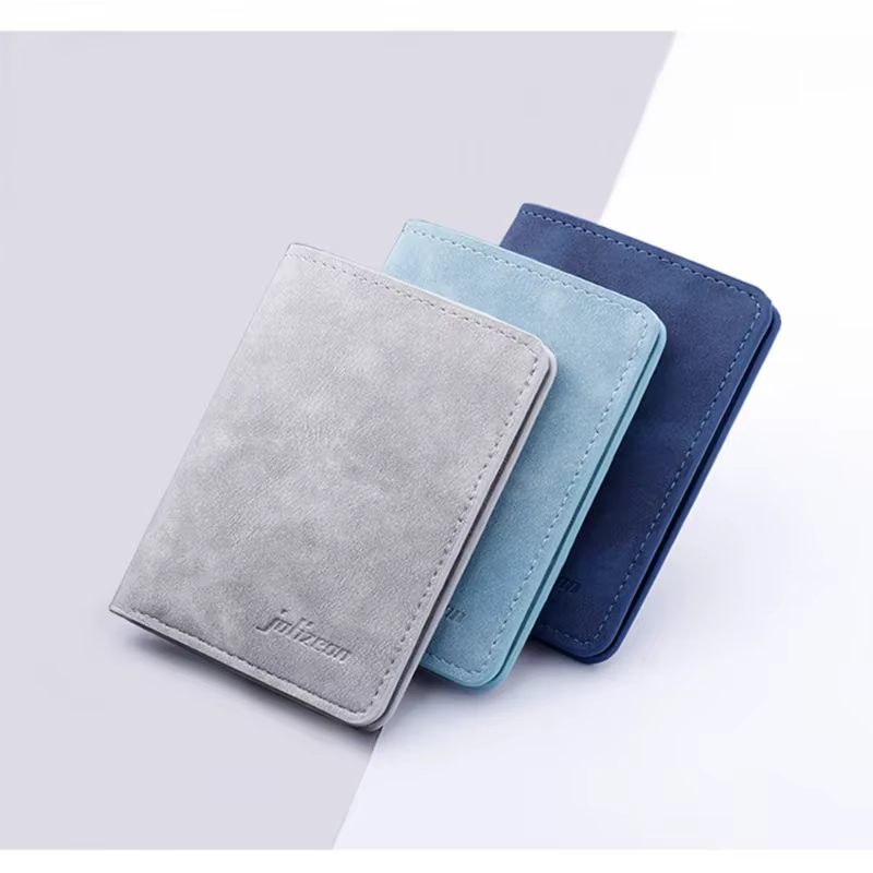 Portefeuille multi-cartes pour hommes et femmes