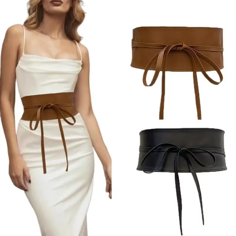 Ceinture Boho en Faux cuir pour femmes