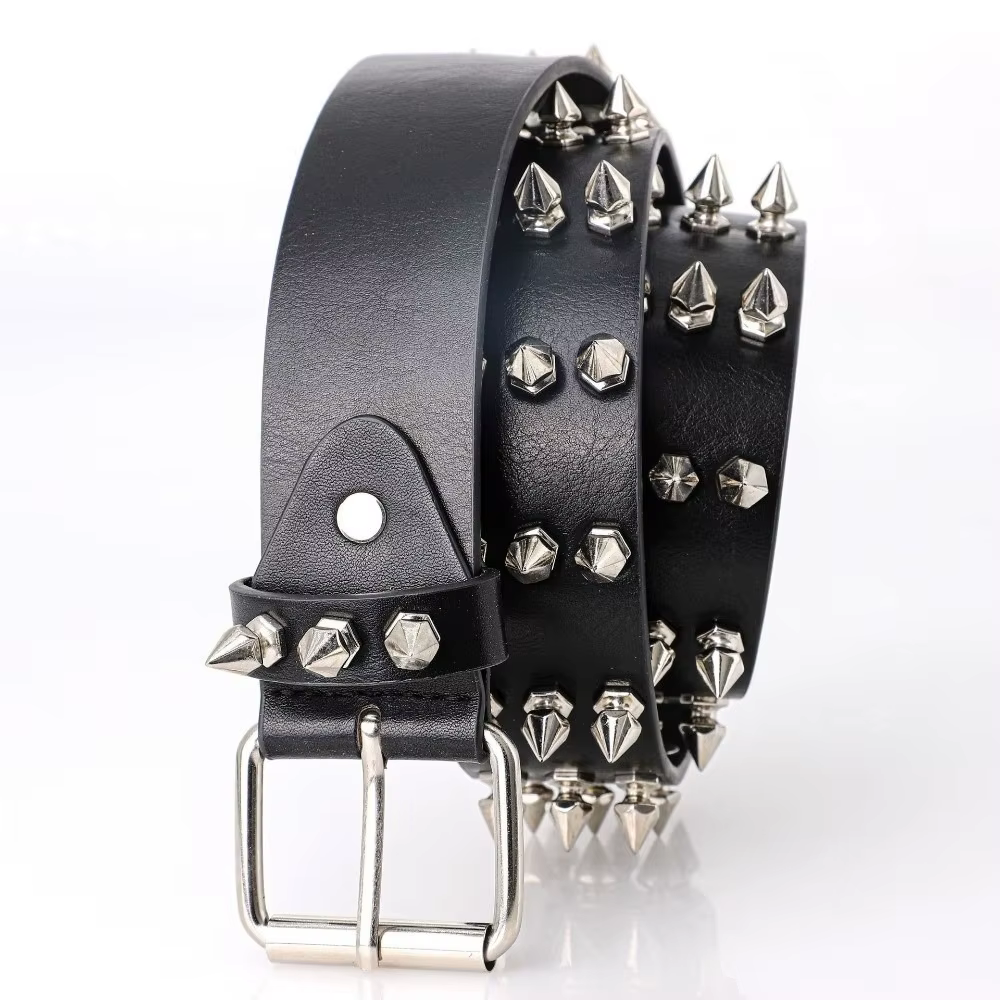 Ceinture rétro à rivets