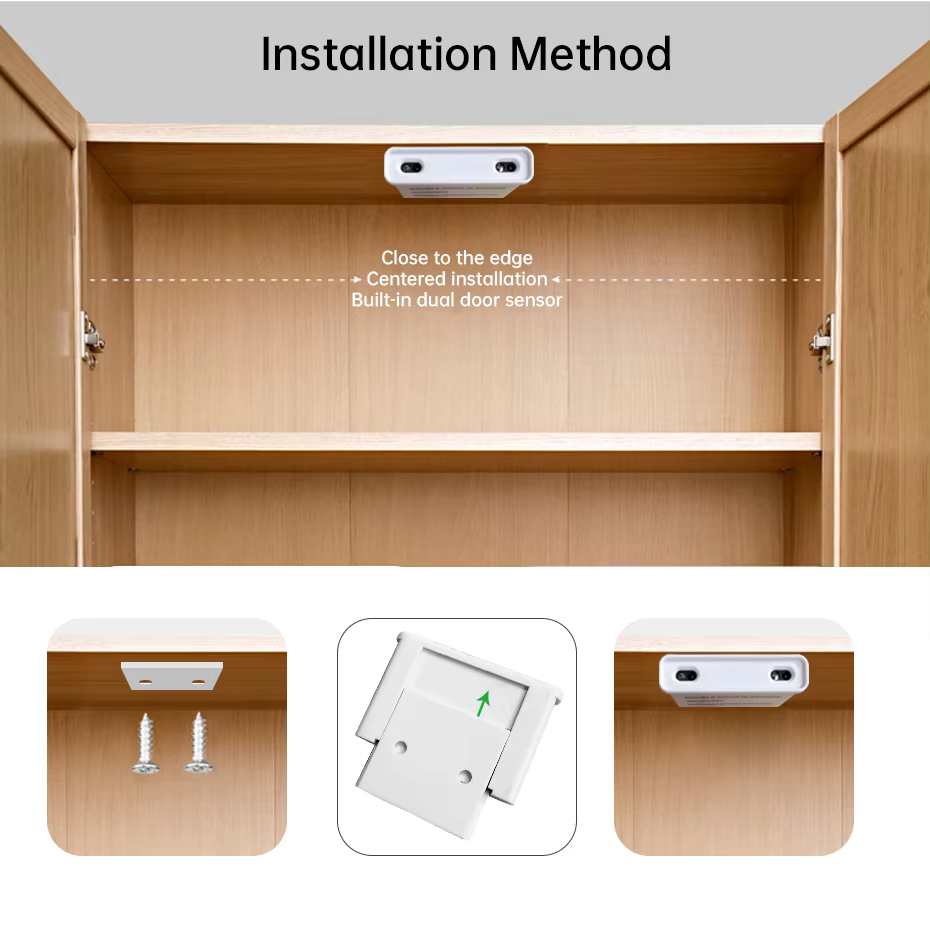 Capteur de porte Dupont DC12V-24V, interrupteur de détection de mouvement double pour armoire, placard, éclairage LED et décoration