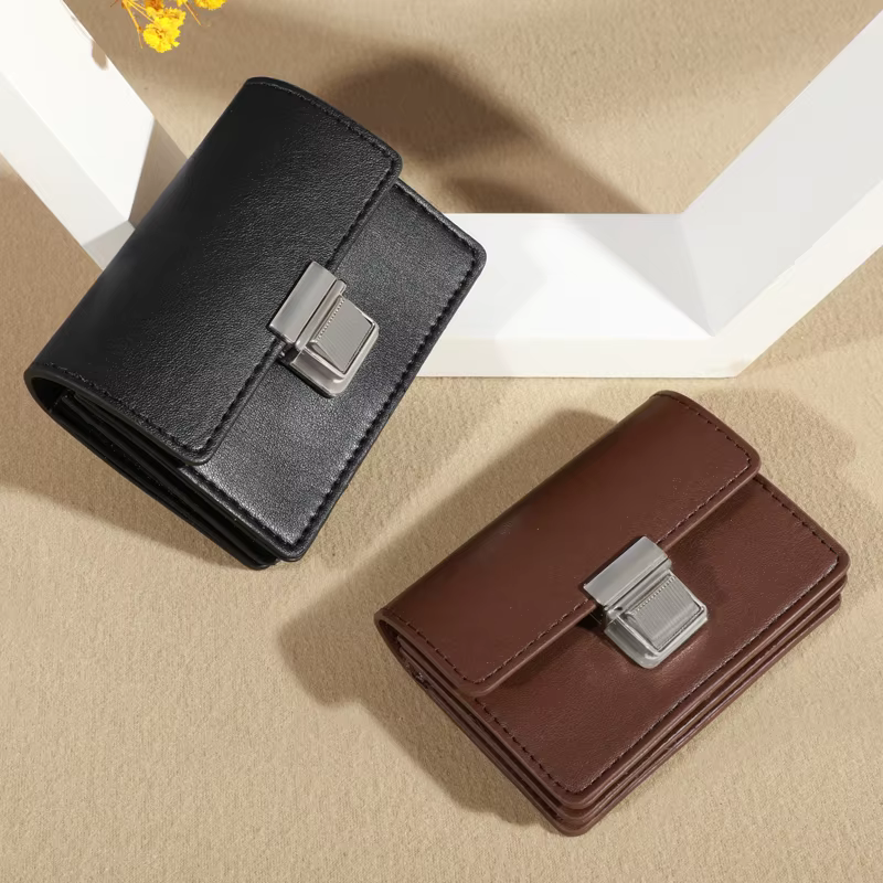 Portefeuilles en cuir PU pour femmes