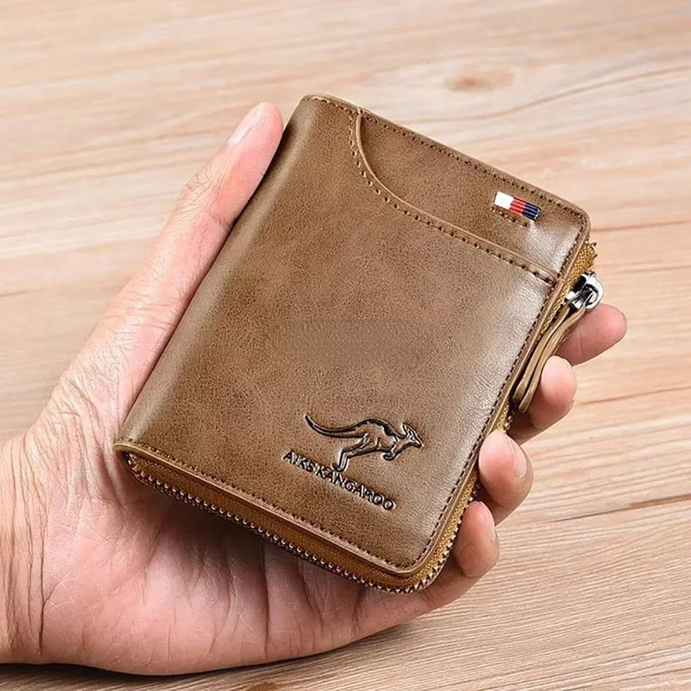 Portefeuille kangourou pour hommes