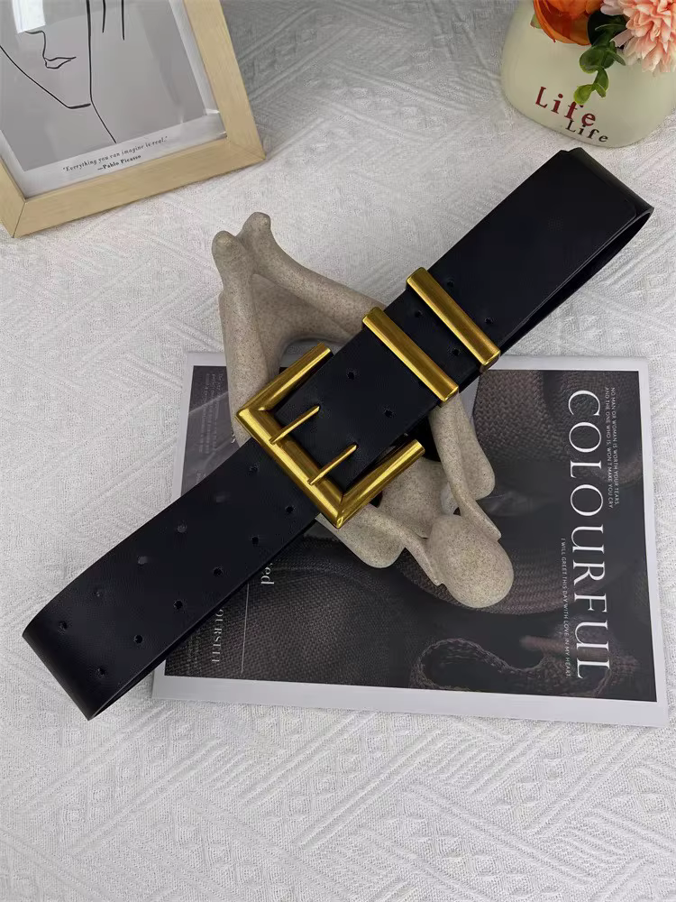 Ceinture large vintage pour femme