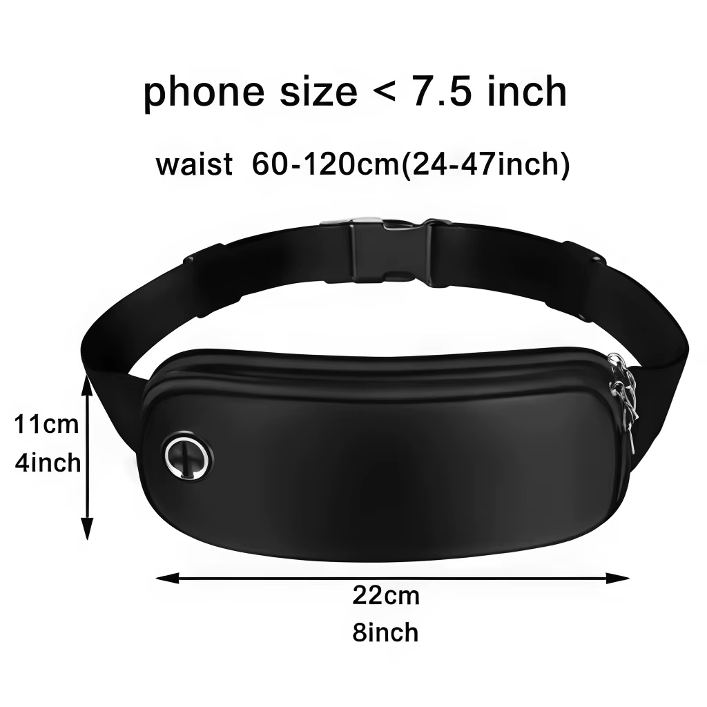 Sac de taille de course