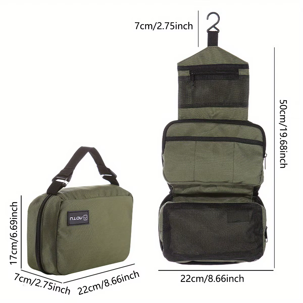 Trousse de toilette suspendue pour hommes