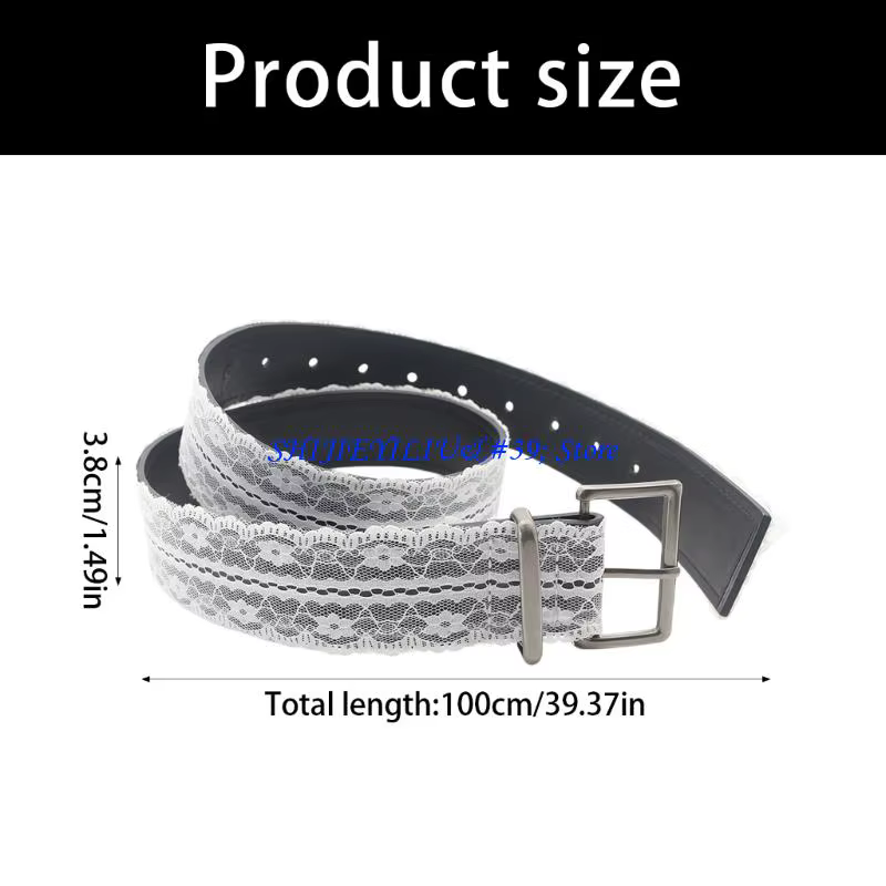 E21F – ceinture en dentelle pour femmes