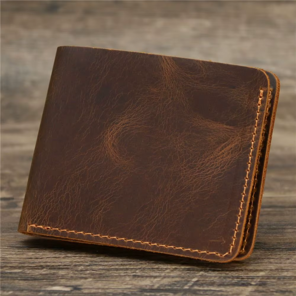 Portefeuille homme en cuir véritable
