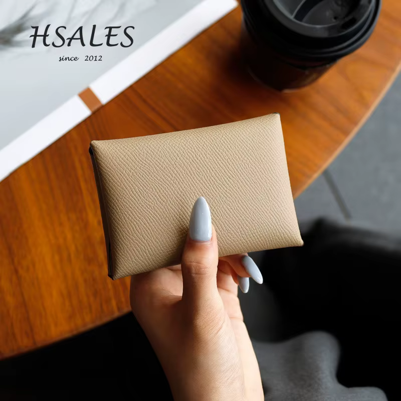 Porte-cartes de luxe en croûte de cuir petit portefeuille pour femmes unisexe concepteur étui à cartes de haute qualité