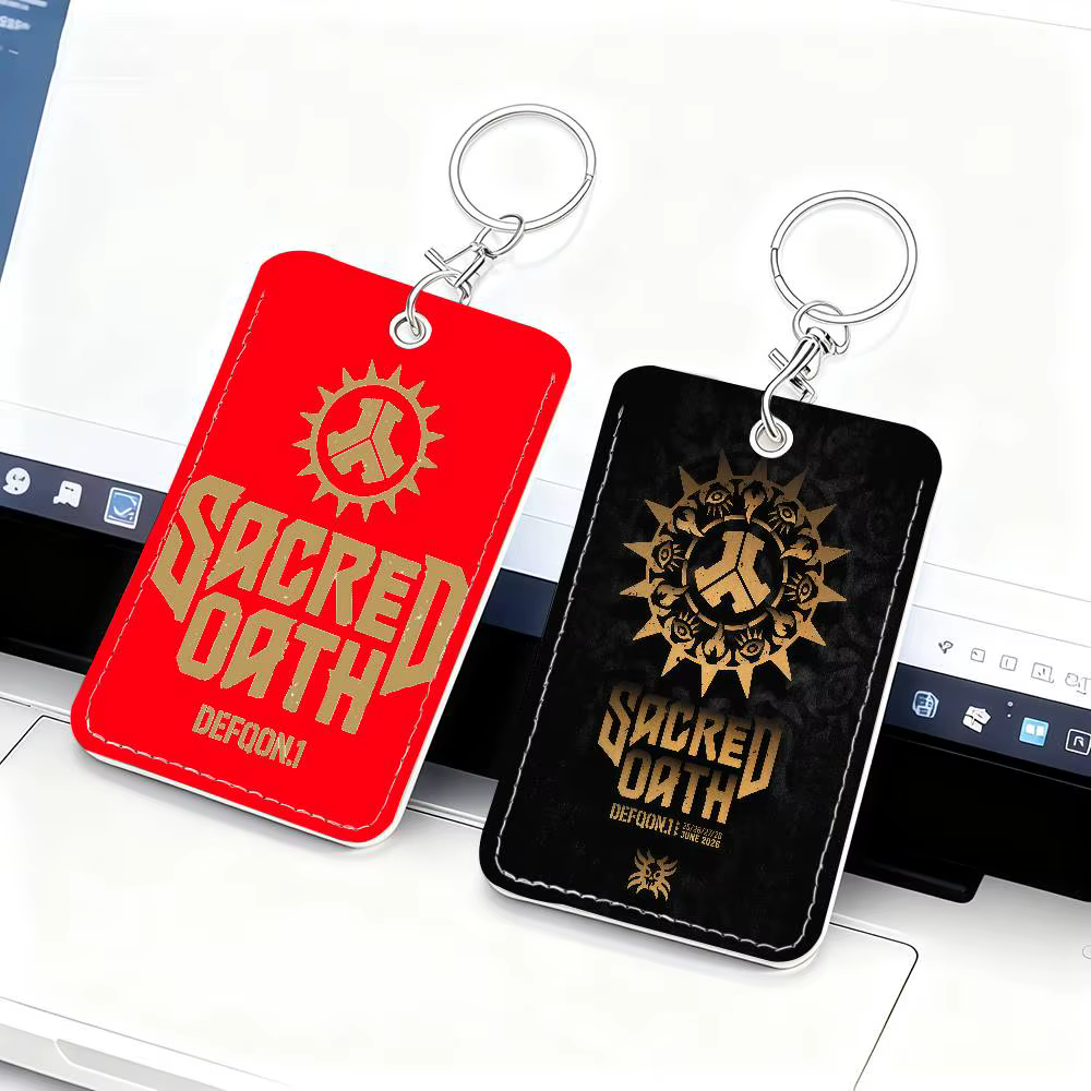 Porte-cartes musical D-Defqon adapté aux étudiants