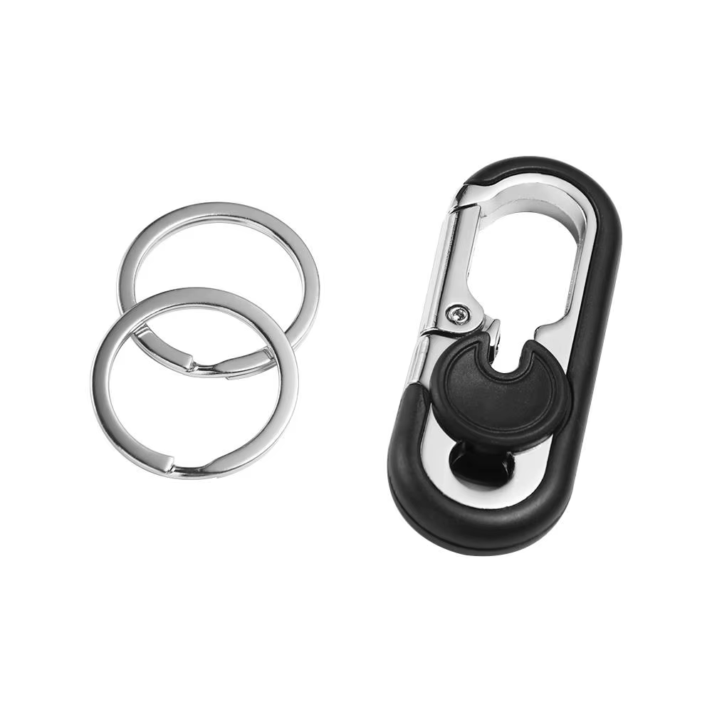 Cadeau pour homme boucle de clé en métal porte-clés d'affaires