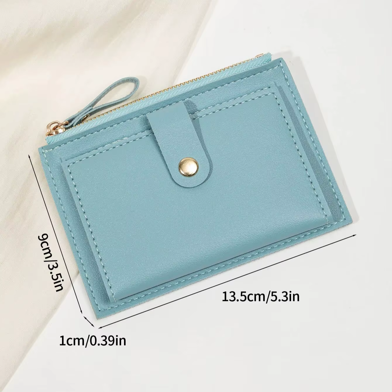 Sac à cartes court minimaliste et à la mode pour femmes