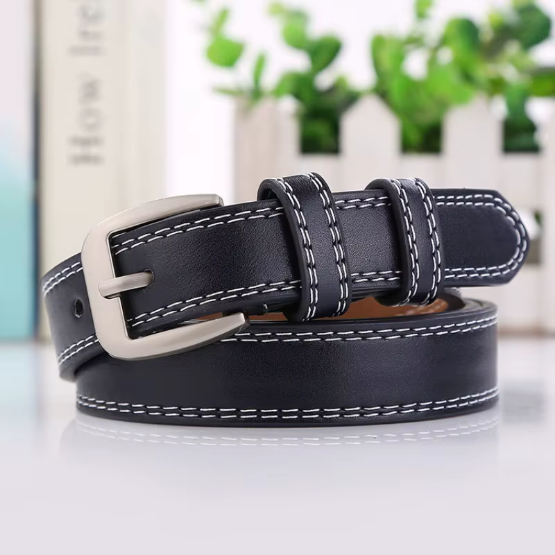 Ceinture pour femme à double brin de style coréen tendance