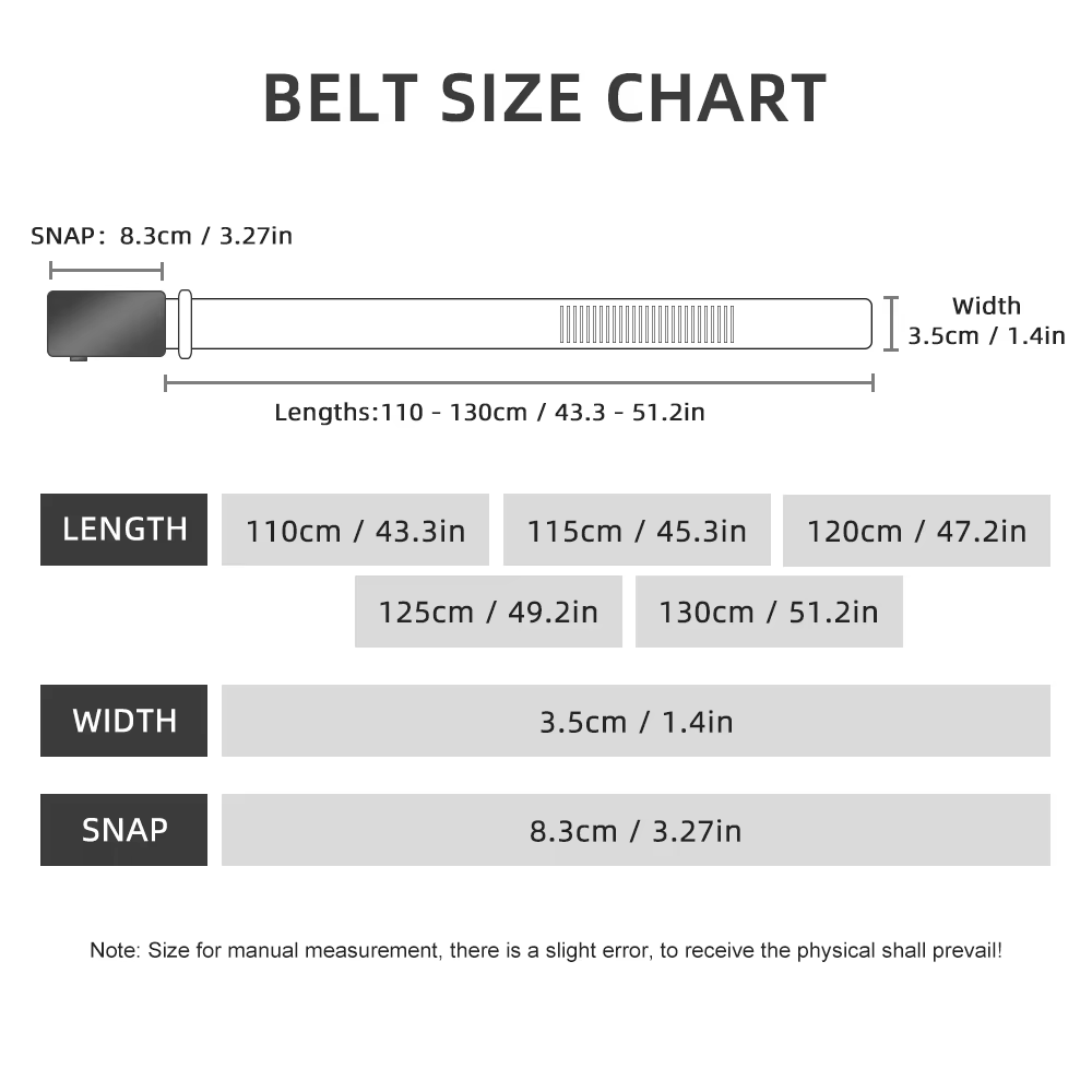 Ceinture en cuir véritable LAMBRUSSO pour homme